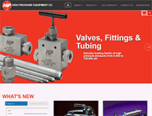 Tablet Screenshot of highpressure.com